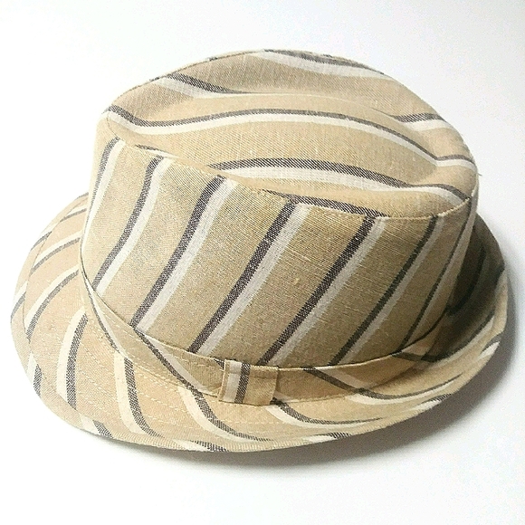 Rare Flechet Linen Luxurious Fadora Euc 